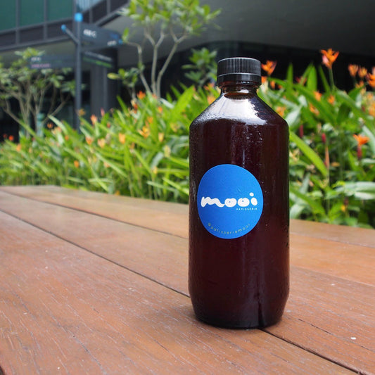 Cascara Cold Brew - A bottled beverage made with cascara (coffee cherry) and cold brewed coffee, perfect for a refreshing drink.